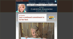 Desktop Screenshot of carolynnioannoni.com